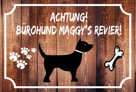 Hunde Bürohund Maggy´s Revier! Bild