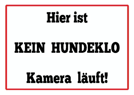  Hunde Hier ist KEIN HUNDEKLO Kamera läuft! Bild